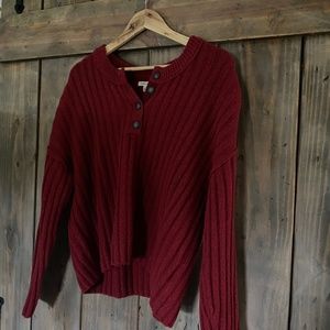 American Eagle Red Sweater